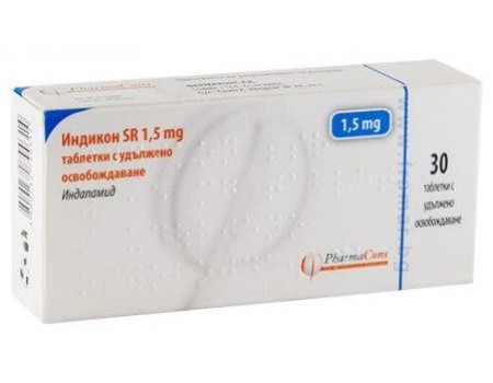 INDICON SR 1.5 mg. 30 tablets